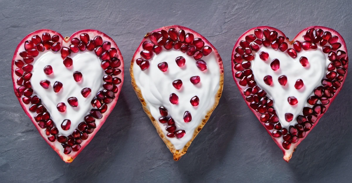 Pomegranate Seed Hearts